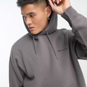 Abercrombie Micro-Logo Popover Hoodie